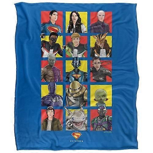 Superman 2025 Character Square Blanket