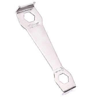 Central Axle Wrench Bicycle Tool for Bike Repair 4Pcs Silver Durable Spanner