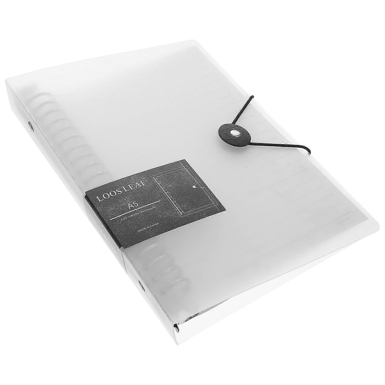 Students Note Pad Binder Notepad for Home Use 2Sets White Paper