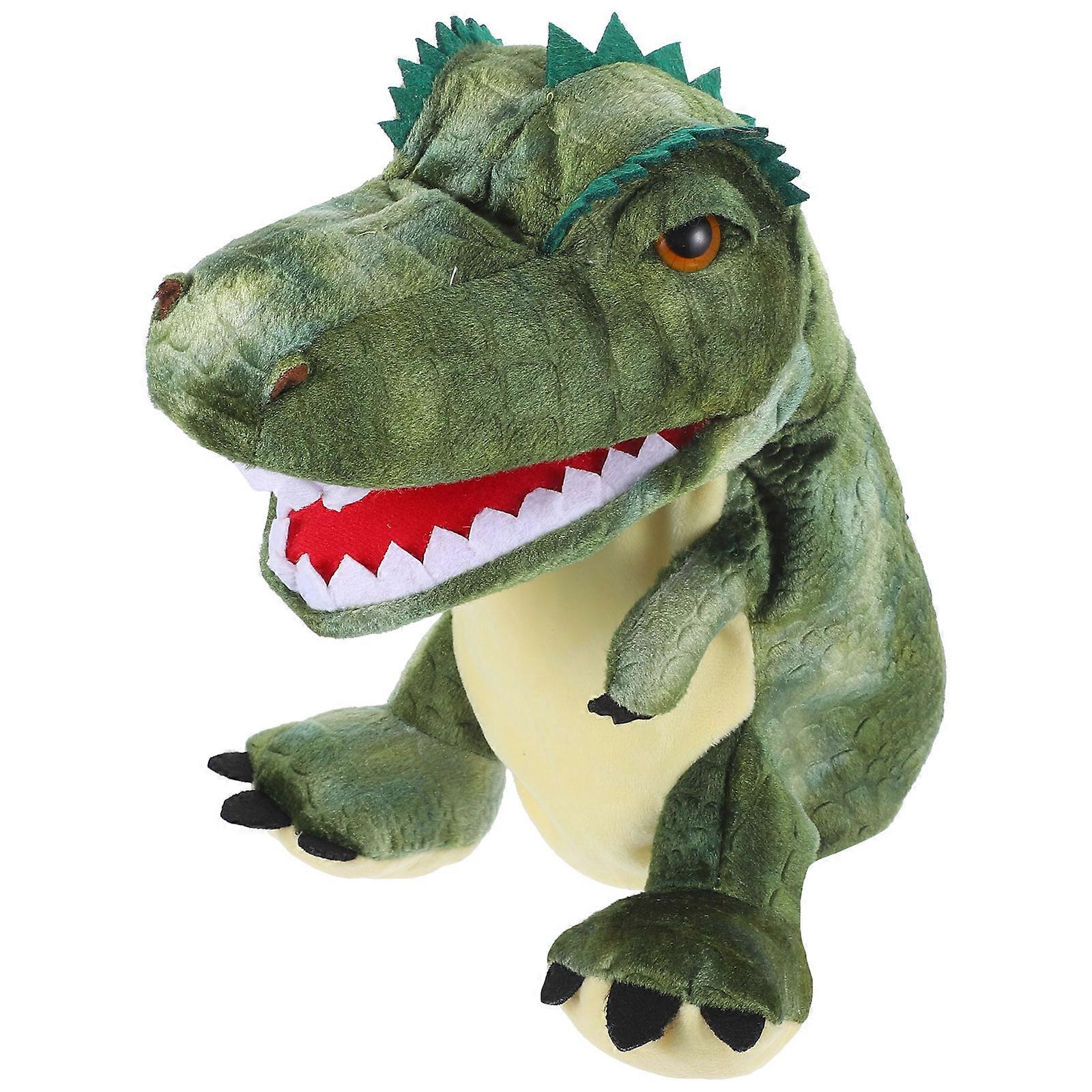 Creative Dinosaur Puppet Plush Hand Puppet for Educational Use 3Pcs