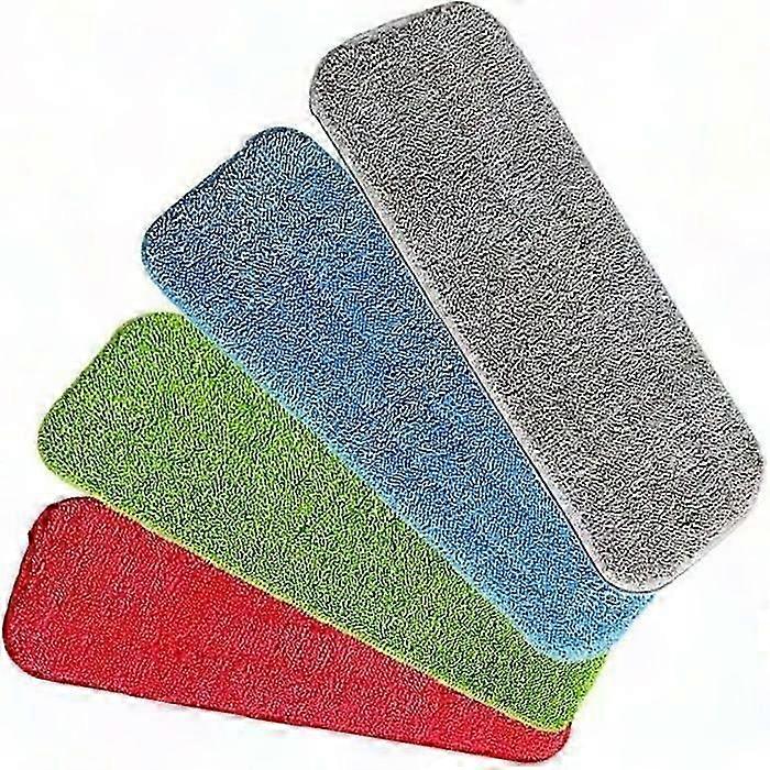 4pcs Washable Replacement Mop Pads for Spray Mops