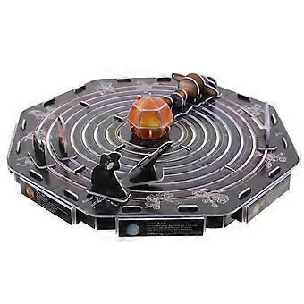 Solar System Puzzle with Cartoon Planets Jigsaw for Kids STEM Learning and HandEye Coordination