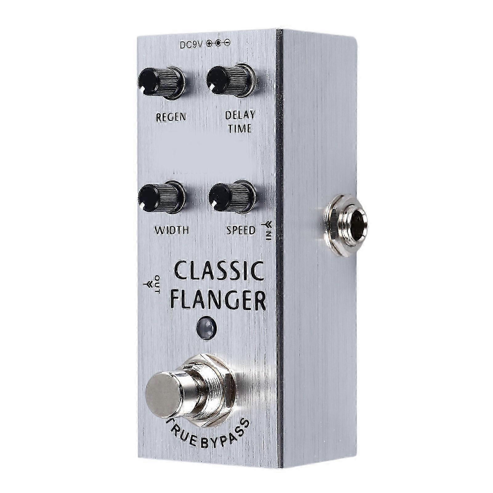 Robust Metal Guitar Effect Pedal with Knobs