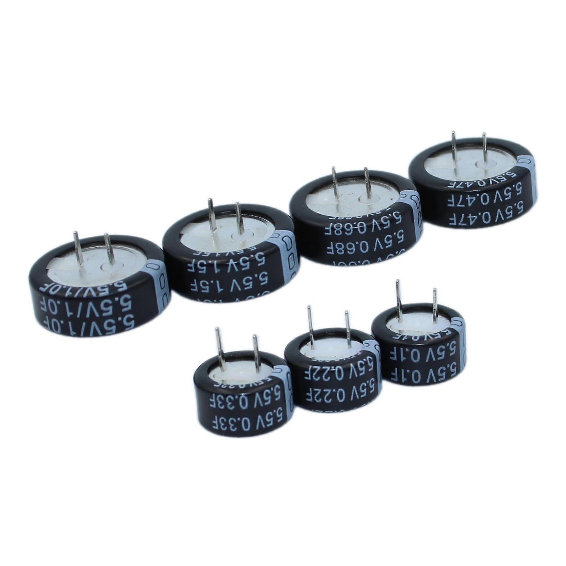 5.5V 0.47F Supercapacitor Electric Double Layer Capacitor for Power Supply Voltage Stabilization Boost