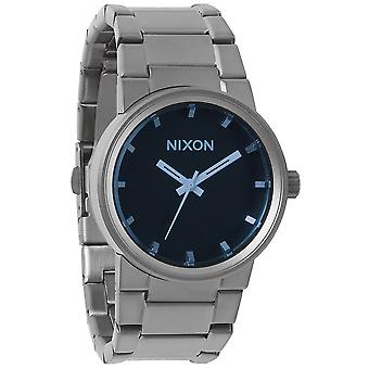 Nixon cannon reloj para Hombre Analógico de Cuarzo con brazalete de Acero inoxidable A1601427