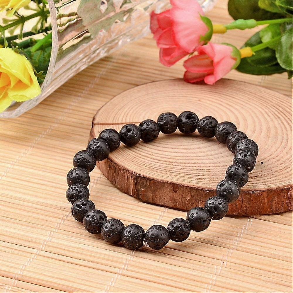 30pcs  Round Beaded Stretch Bracelets Inner Diameter: 2-1/4 inch(5.6cm)
