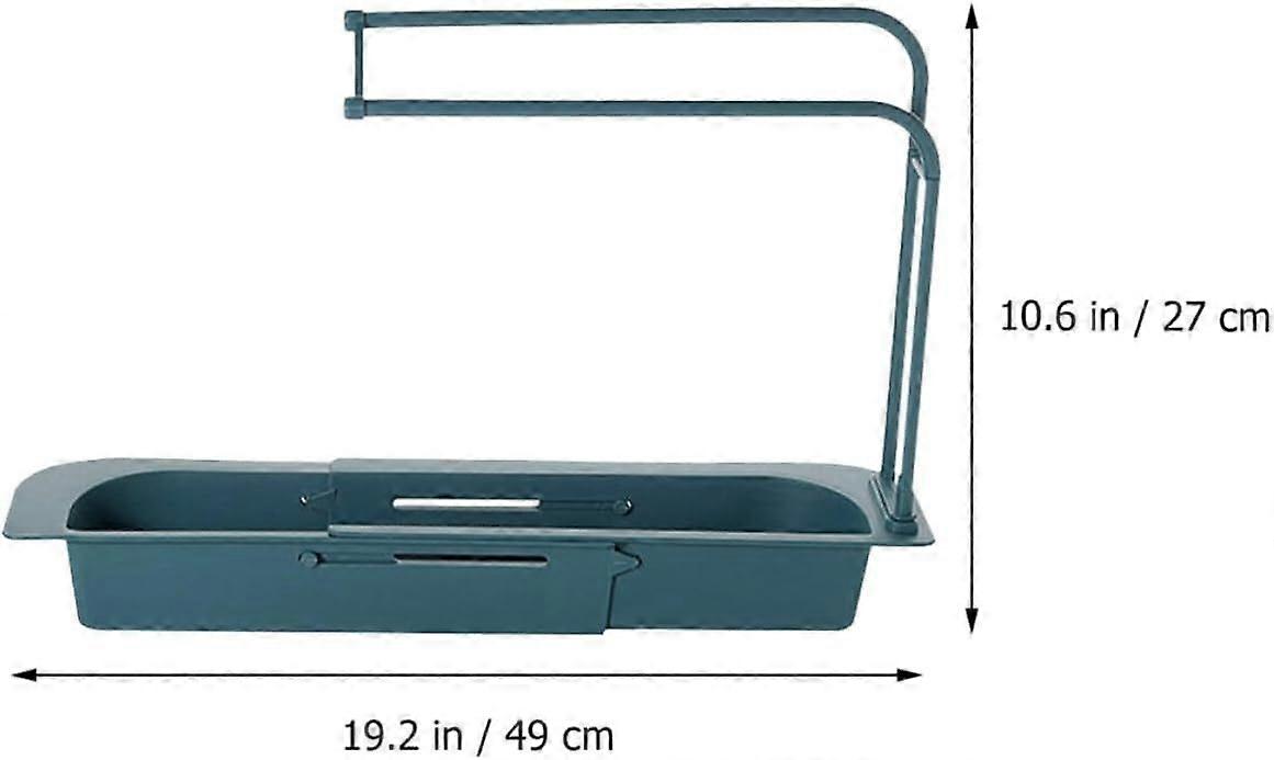 Sink Rack Plastic Expandable Drainer for Kitchen Storage