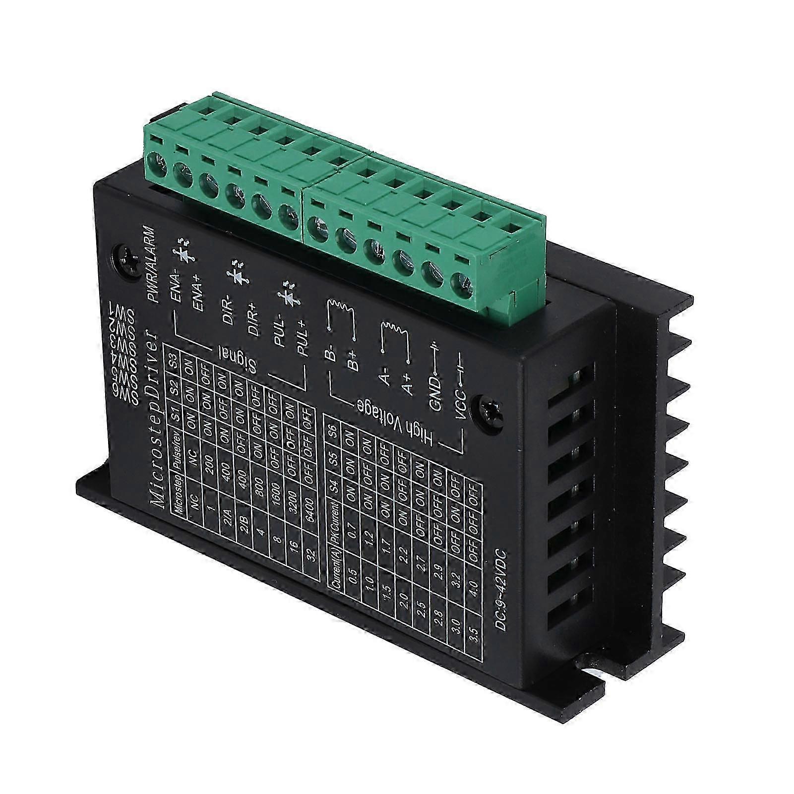 Ouitble Encoder Step Driver Micro Step Driver TB6600, CNC Controller Motor Encoder, 3D Printer Accessories, DC 9-24V, Stepper Motor Driver