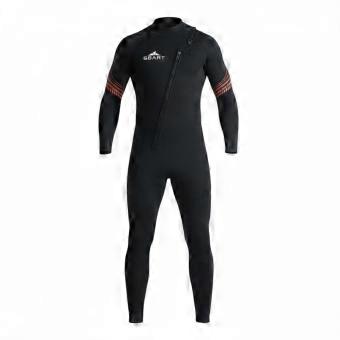 3mm Wetsuit for Men, Full torso Long Sleeve Thermal Diving Suit, Cold Water