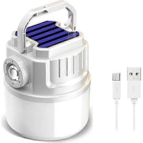 Rechargeable camping lantern with 4 lighting modes