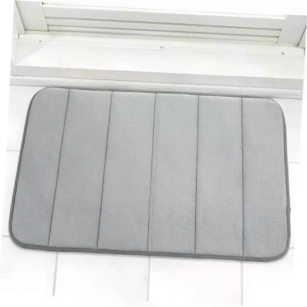 Bath Mat 40x60cm Polyester Slow Rebound Rug