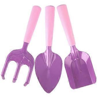 Kids Gardening Tools Set - Outdoor Plastic & Metal Transplanting Tools for Children-bhkj