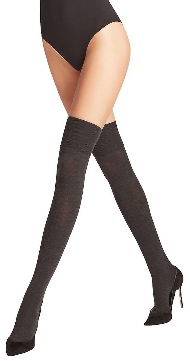 Falke Striggings Over the Knee Socks - Grey Mel