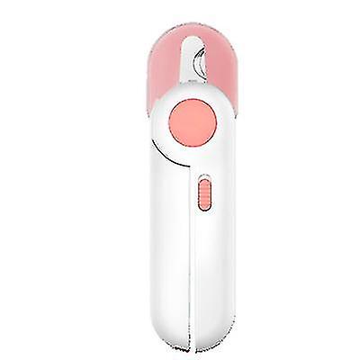 Led Luminous Pet Trimmer, Anti-cutting, With Hidden File