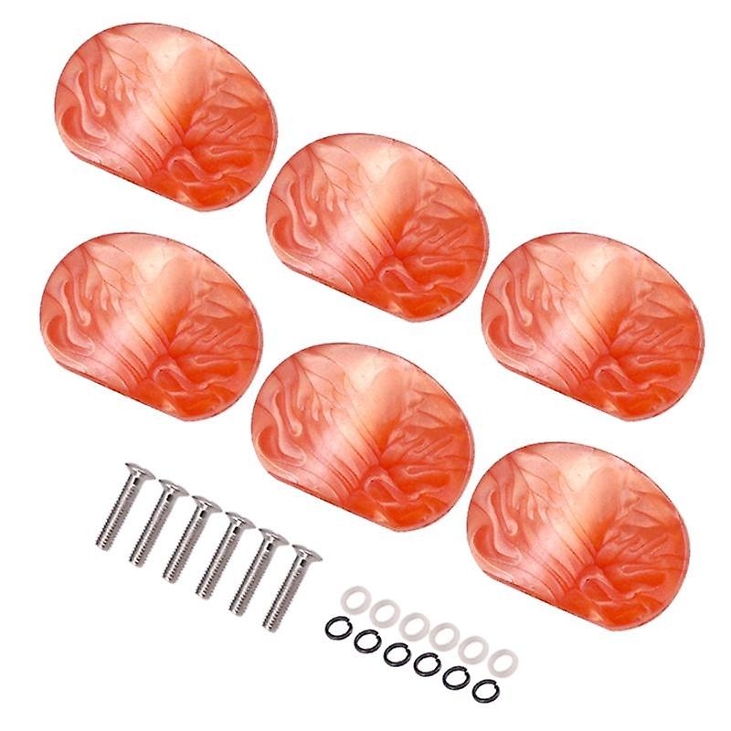 Tuners Guitar Tuning Peg Button, 6 Pcs/set Tuning Pegs Machine Heads Handle For Guitar  Machine Head