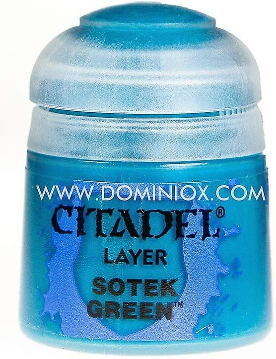 Games Workshop - Citadel Colour Layer: Sotek Green (12ml) Paint