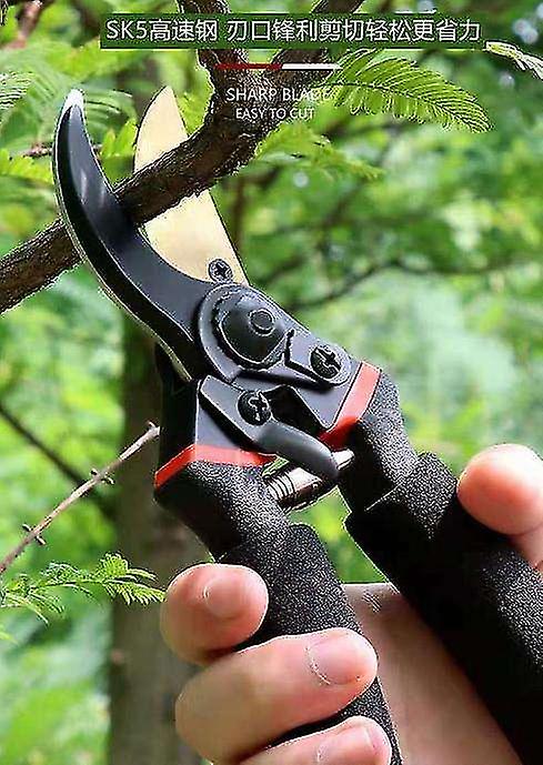 Professional Premium Titanium Bypass Pruning Shears, Hand Pruners, Garden Clippers.