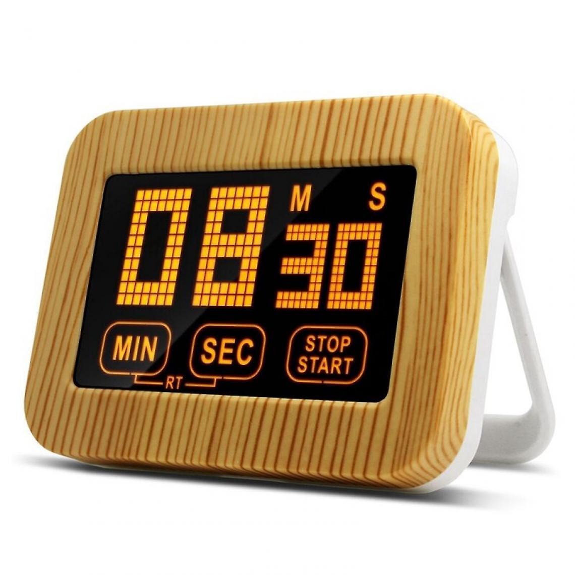 Lcd Touch Screen Kitchen Timer Digital Timer Magnetic Electronic Clock Loud Alarm Clock