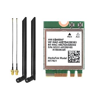 Mt7921 Wifi6 2.4g 5g Gigabit Network Card Desktop Computer Laptop Built-in Wireless Network Card Wi