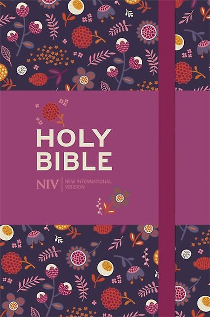 Niv Pocket Floral Notebook الكتاب المقدس من قبل كتاب غلاف عادي جديد للإصدار الدولي