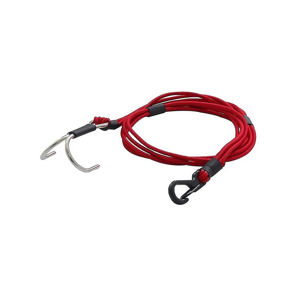 Elastic Kinetic Winch Strap With Hook For 1/10 Rc Rig Crawler Gspeed Lcg Trx4 D90 Scx10 Power Wagon