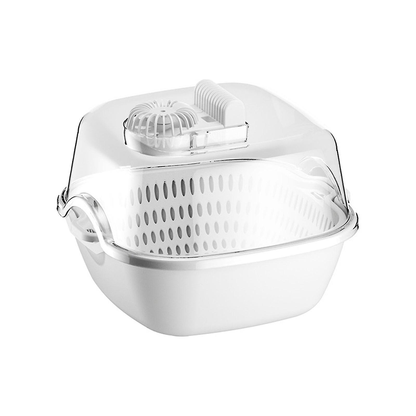 4 In 1 Meat Defroster With Draining Basket Large Rapid Thawing Tray Faster Thawer Convenient Defroster Bowl For Home Kitchen Fine Dining