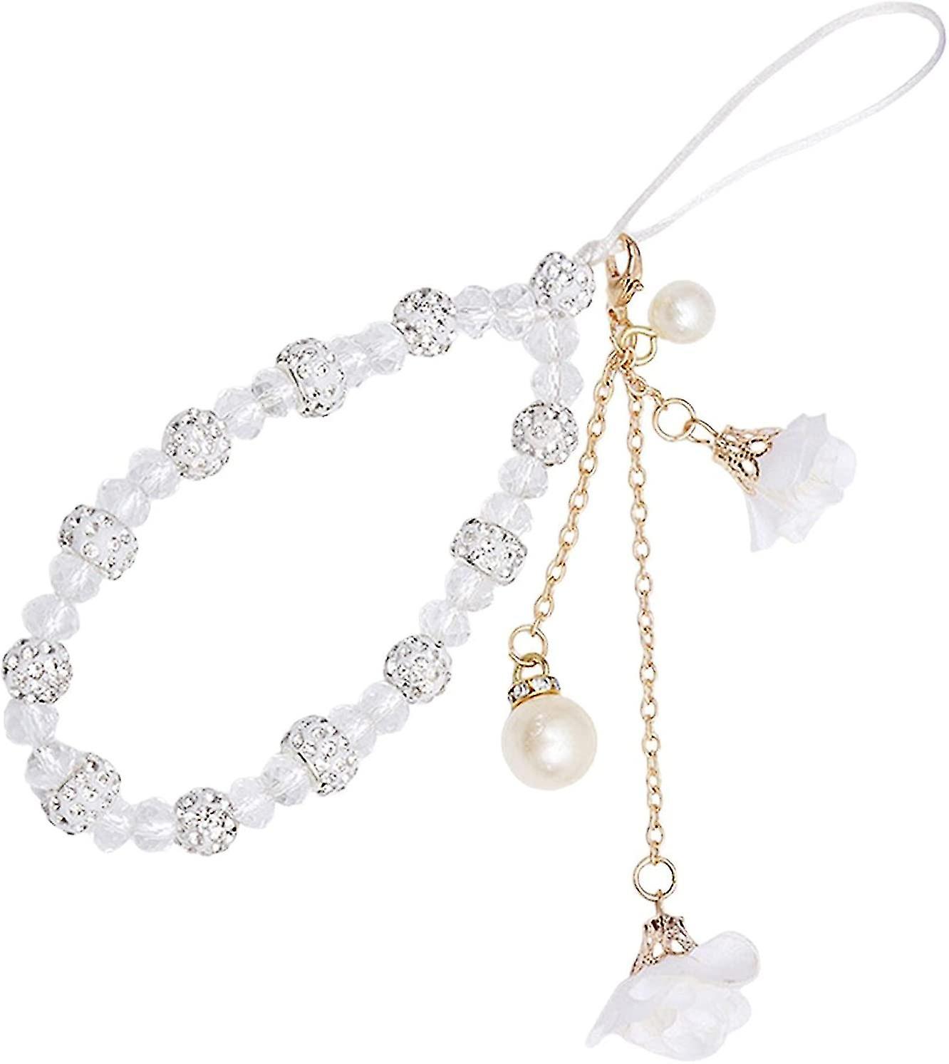 الذهب الهاتف المحمول حبل الخرز حزام الهاتف المحمول حقيبة يد سلسلة المعصم