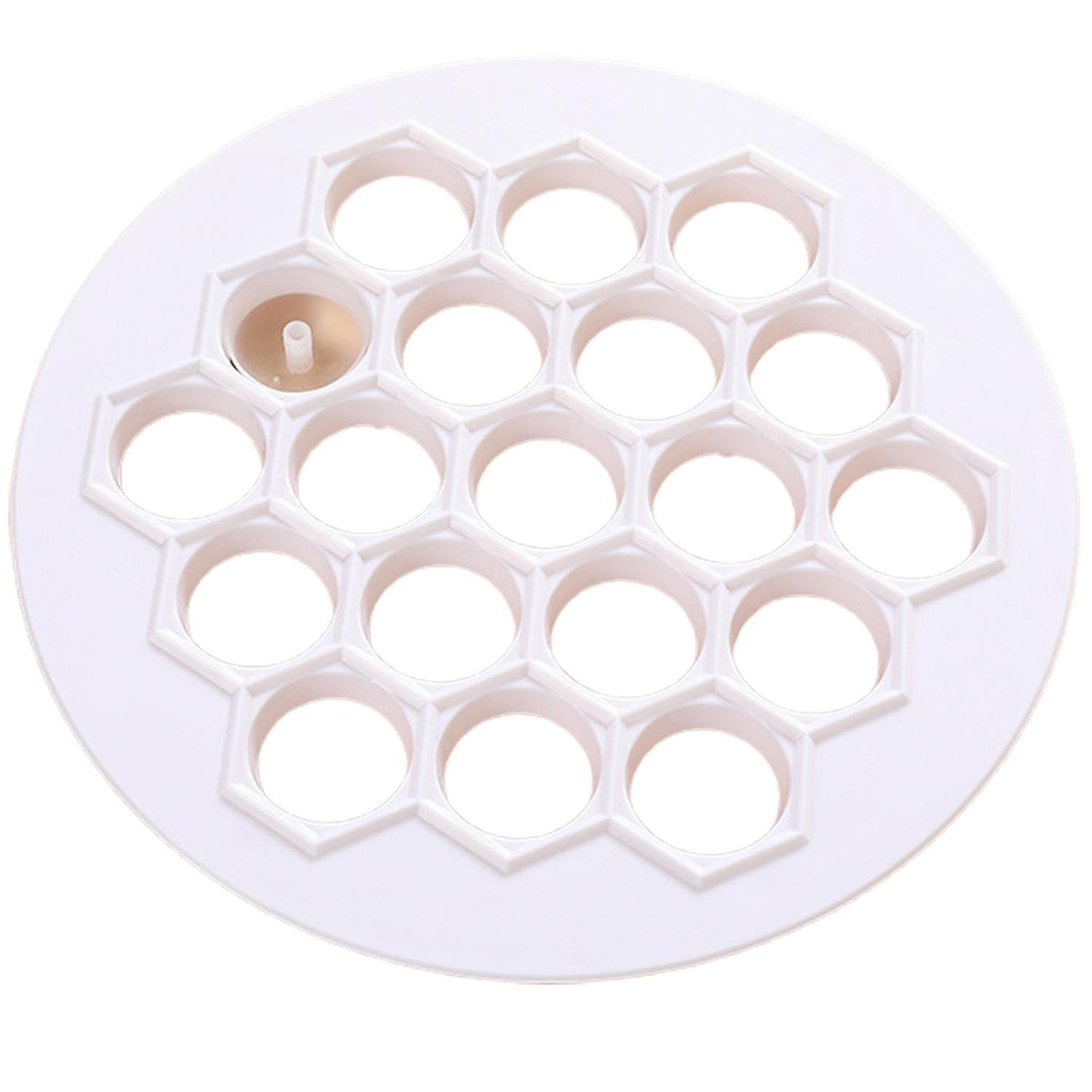 Dumpling Maker Portable Easy to Clean ABS Dough Press Cutter Kitchen Gadget