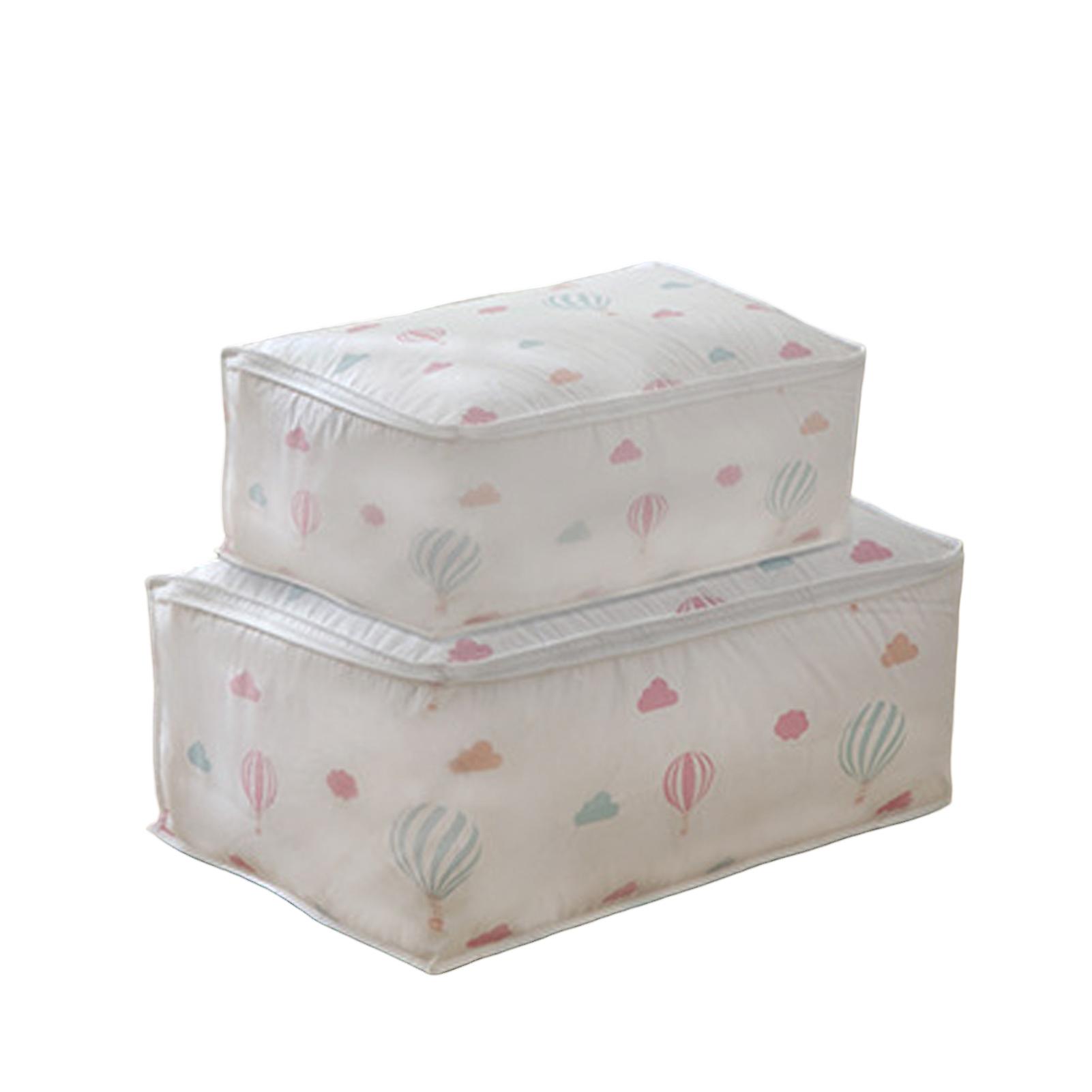 Large Capacity Quilts Storage Bags Moisture Resistant Zippered Organizer With 2 Size
