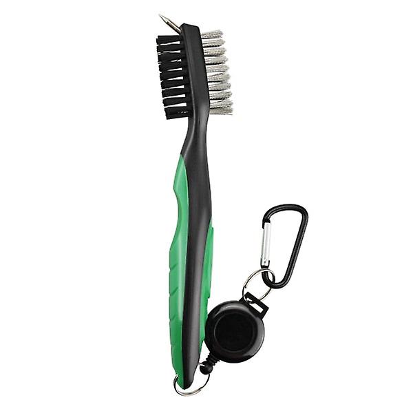 Golf Club, Groove Brush With 2-sided Putter, Wedge Ball Cleaning Accessories