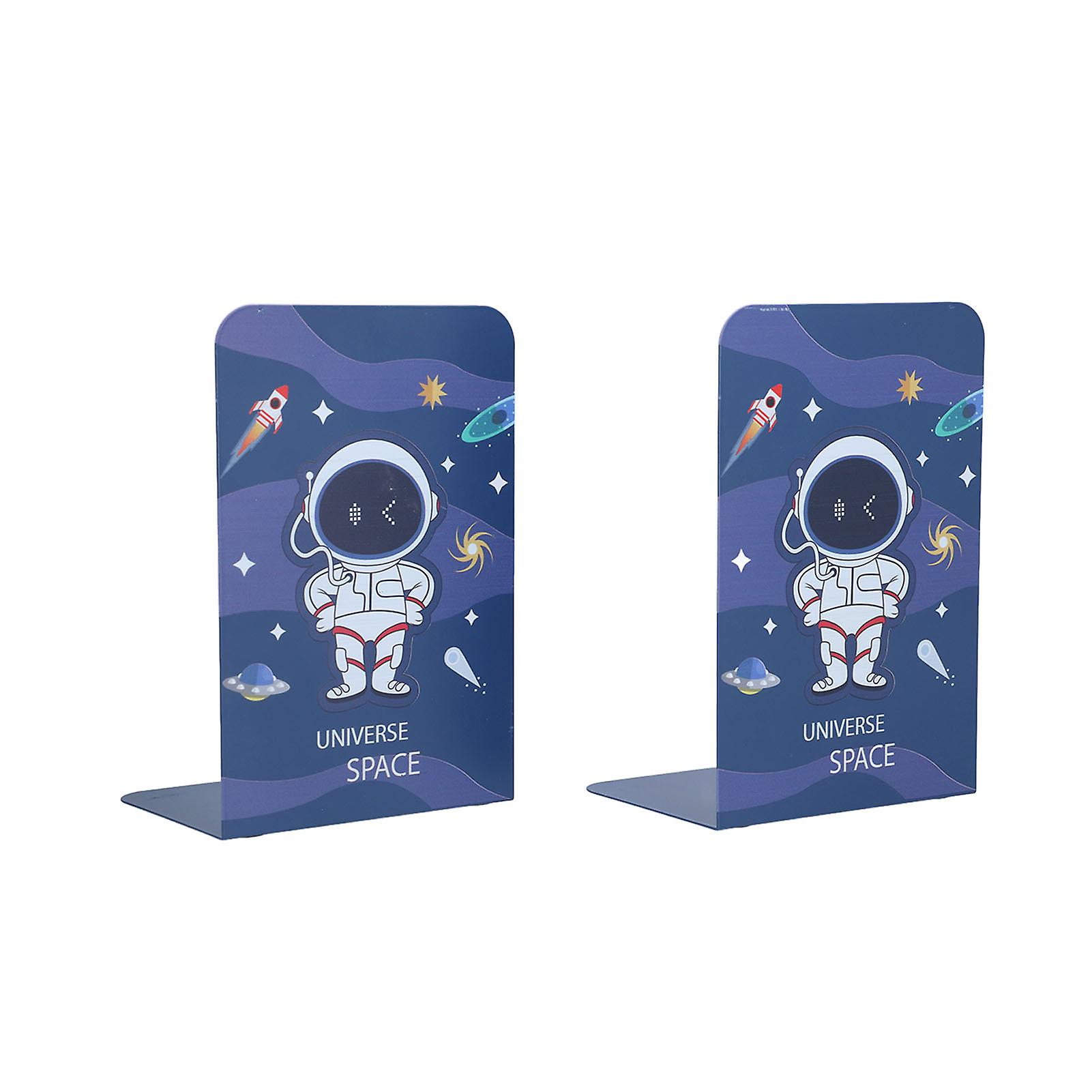 2 Pcs Bookends Student Examination Paper Classification Book File Storage Book Ends