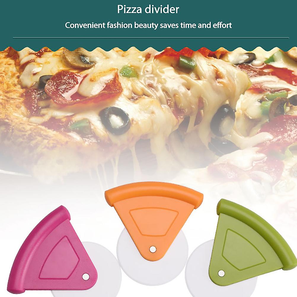 Plastic Pizza Wheels Cutter Pizza Slicing Tool Cake Bread Cutting Tools Baking Tools Bakeware