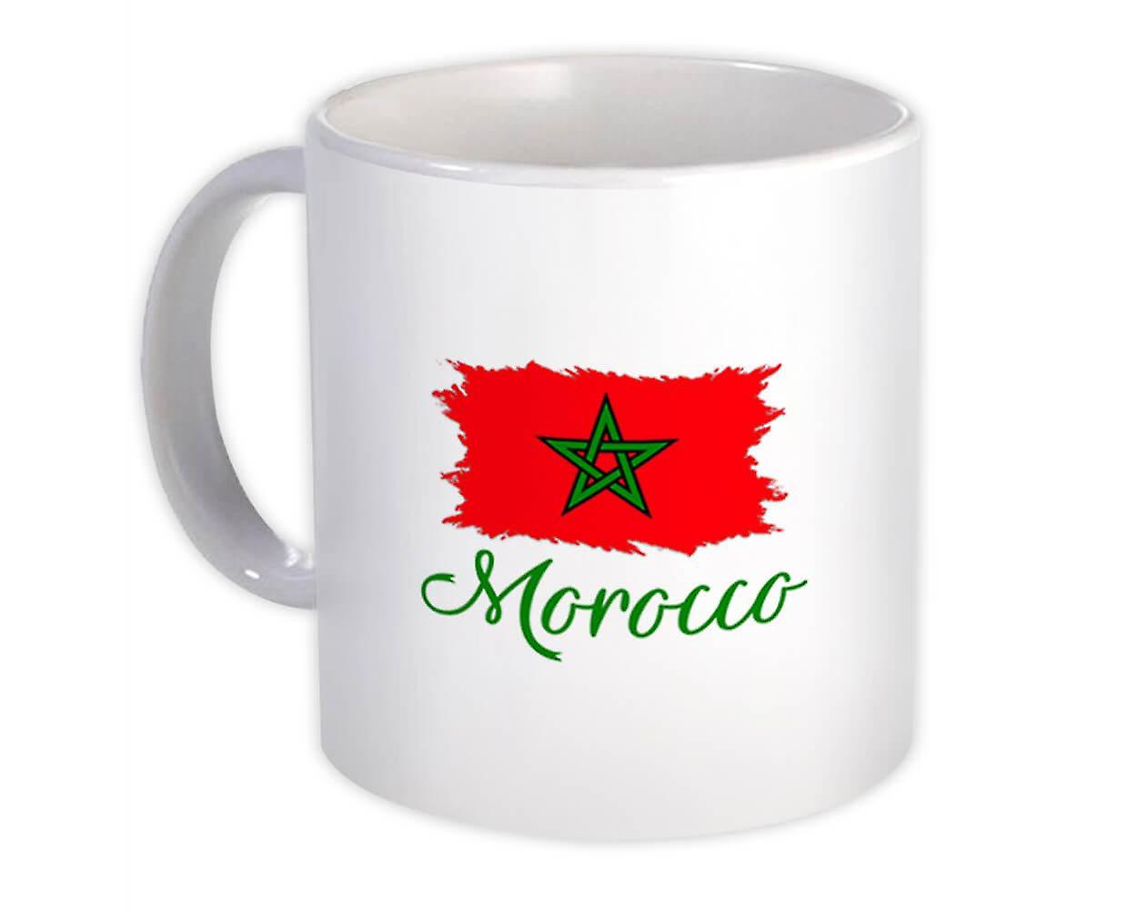 Gift Mug: Morocco Flag Moroccan