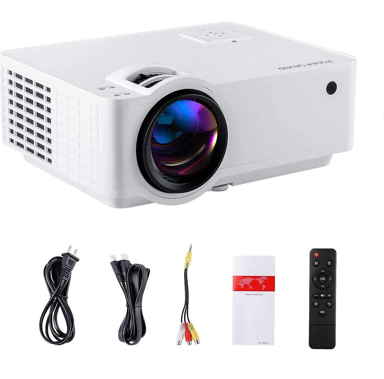 52000 hours portable LED projector