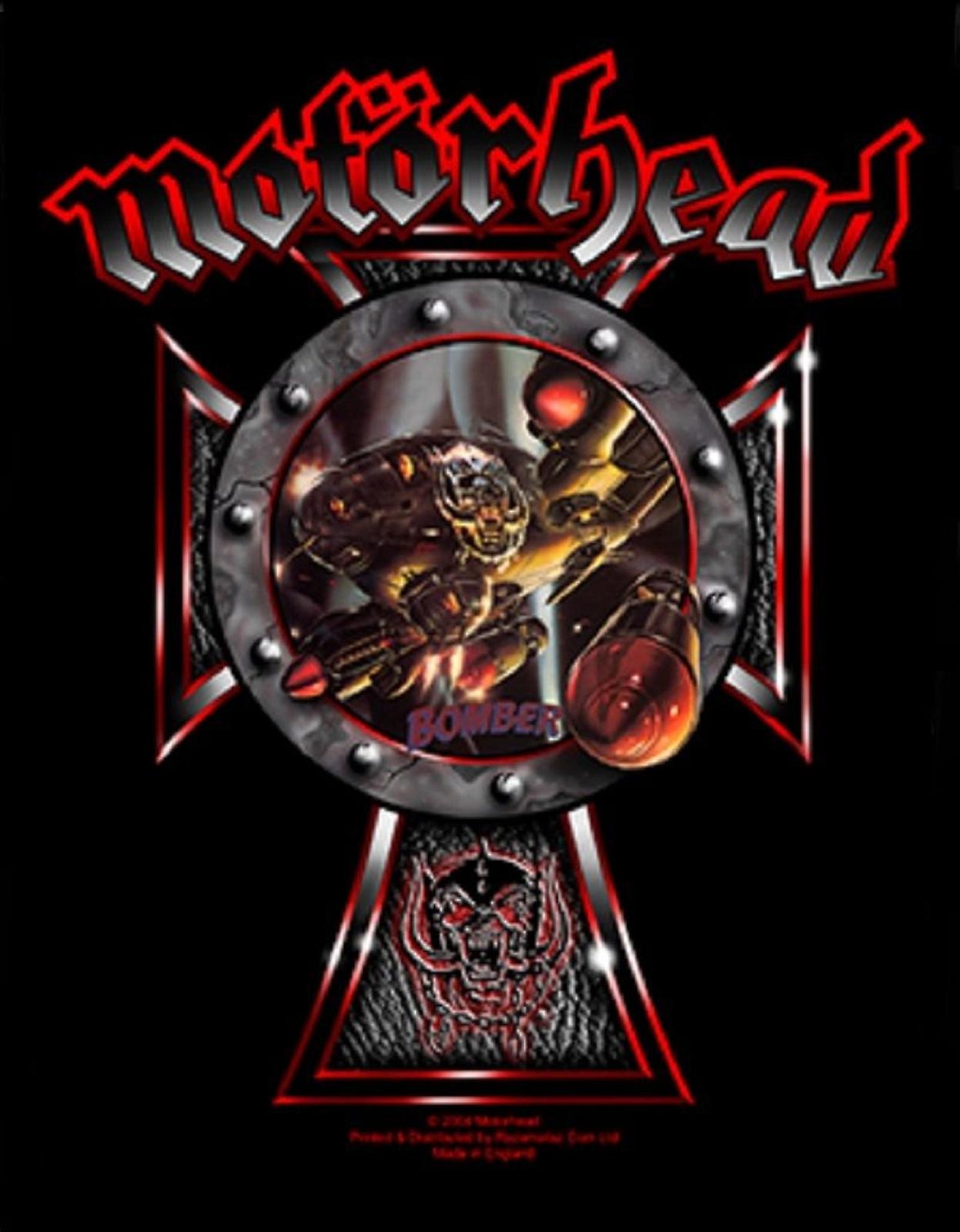 Motorhead Bomber Band Logo Back Patch