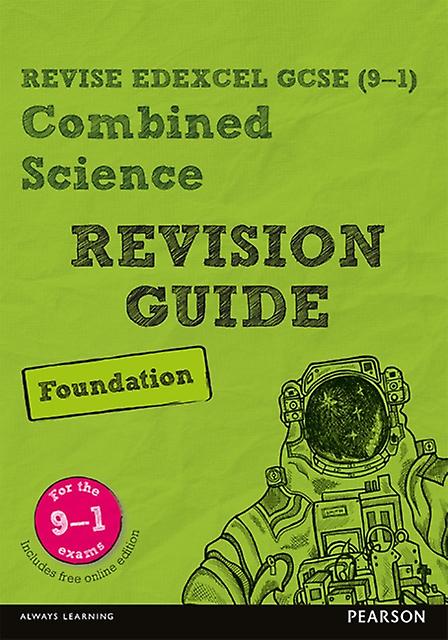 Pearson Revise Edexcel Gcse Combined Science Foundation Revision Guide Incl. Onl by Nigel Saunders Multiplecomponent retail product Book