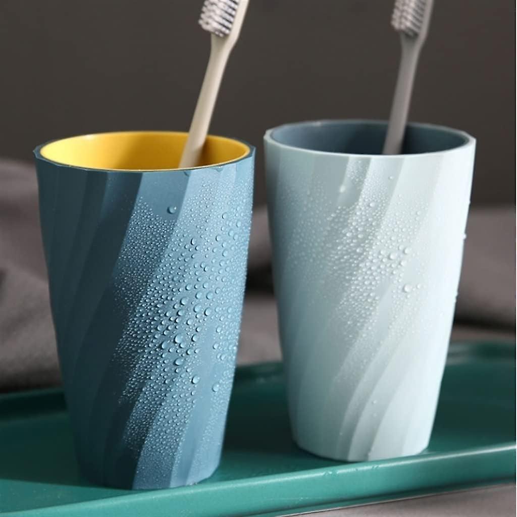 cute tooth cup set couple toothbrush cup