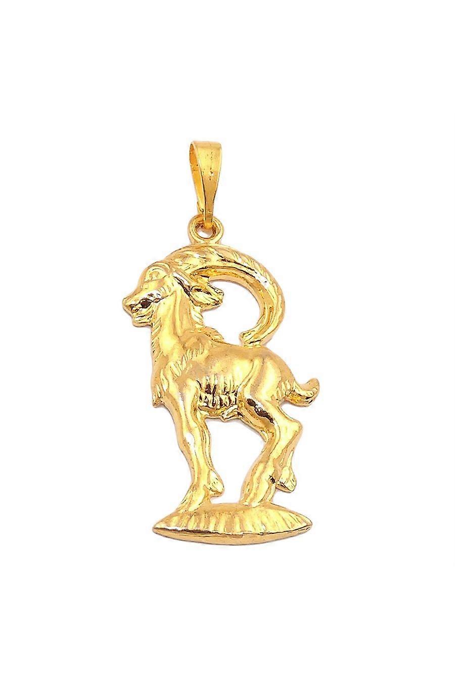 Zodiac Pendant Capricorn Gold Plated - Gl02724