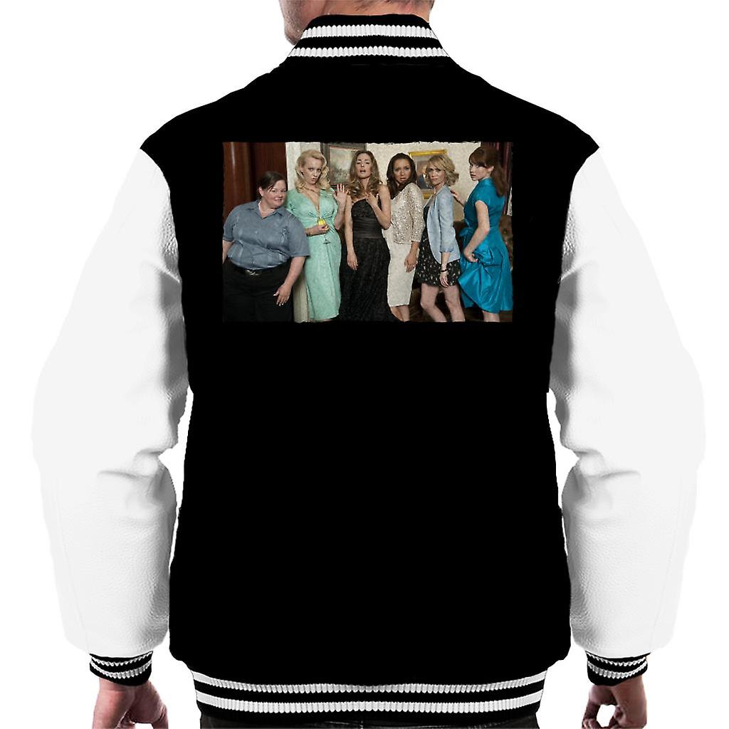 Bridesmaids Cast Photo Men's Varsity Jacket