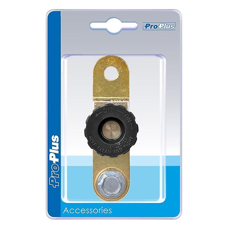 Battery clamp (-) with disconnector flat in blister