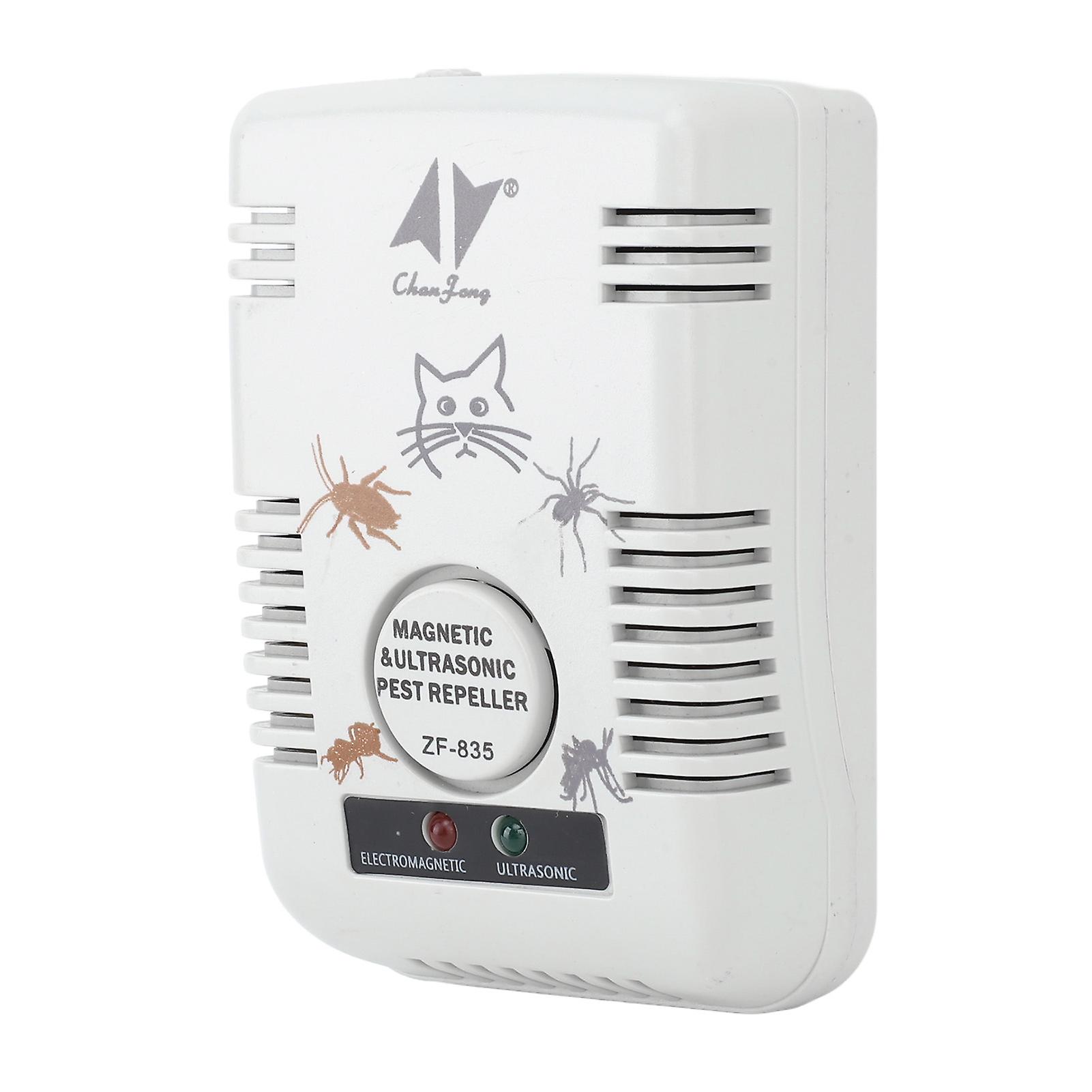 Bug Repeller Ultrasonic Bug Control Plug in Indoor Electromagnetic Ultrasonic Multi Purpose Repeller EU Plug 220V