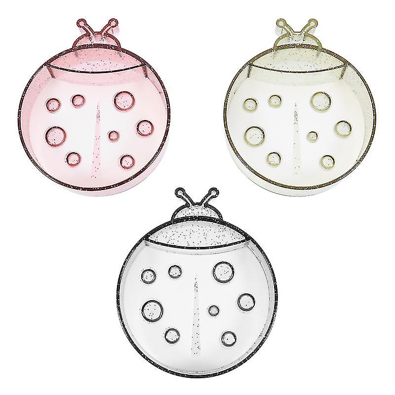 3pcs Double Drain Soap Holder