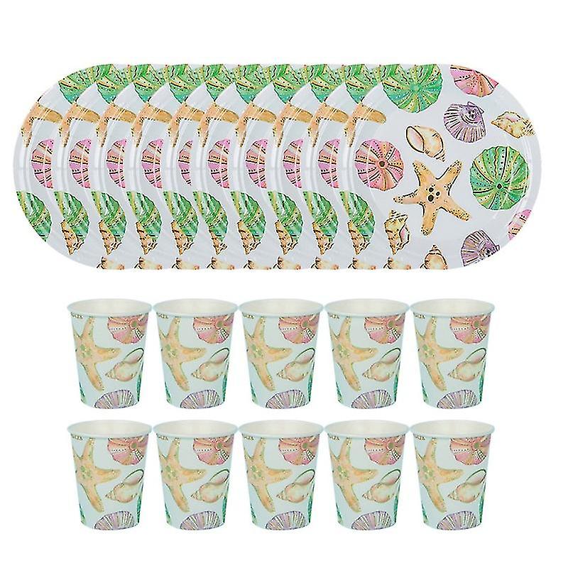 10pcs Paper Cake Plates