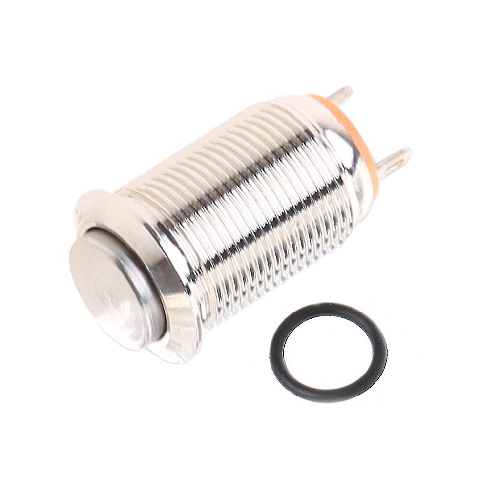 12mm Waterproof Self-locking Latching Metal Push Button Switch High Flush