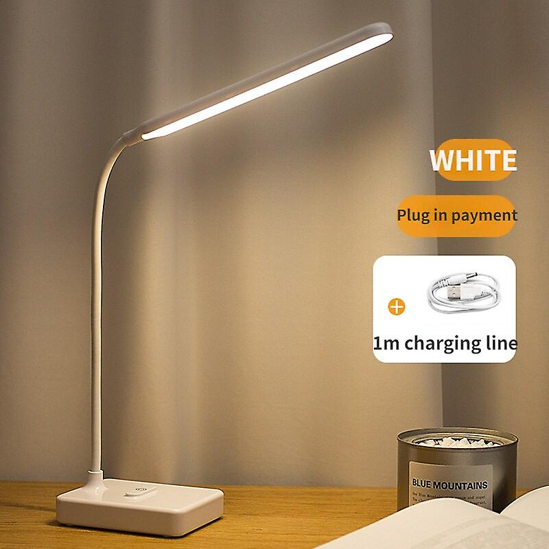 Led Charging Small Desk Lamp Student Reading Desk Lamp Usb Eye Protection Desk Lamp Bedroom Lamp