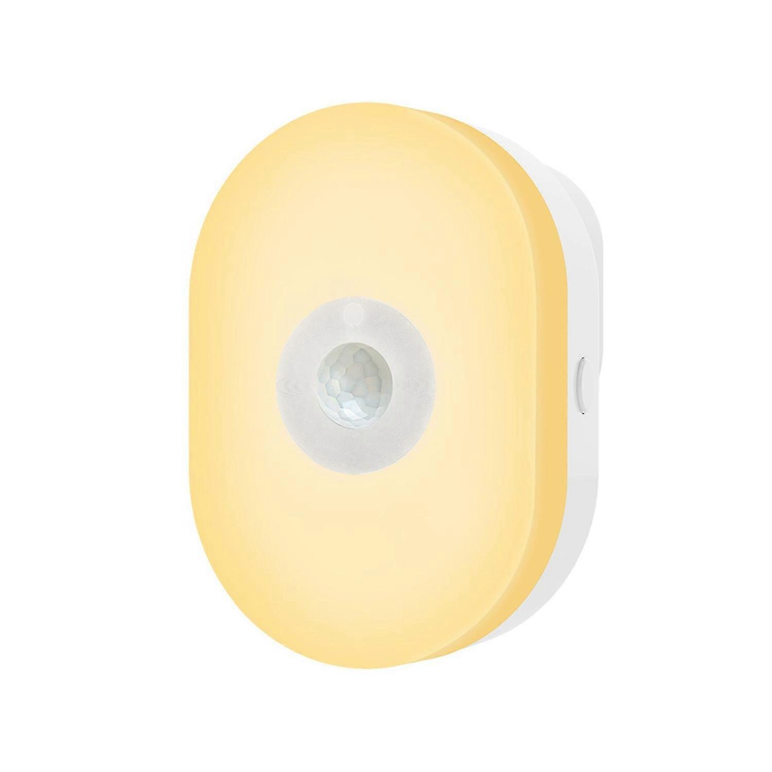 Smart Night Light WiFi Connection Motion Sensor Voice Command Countdown Timing Induction LED Light H