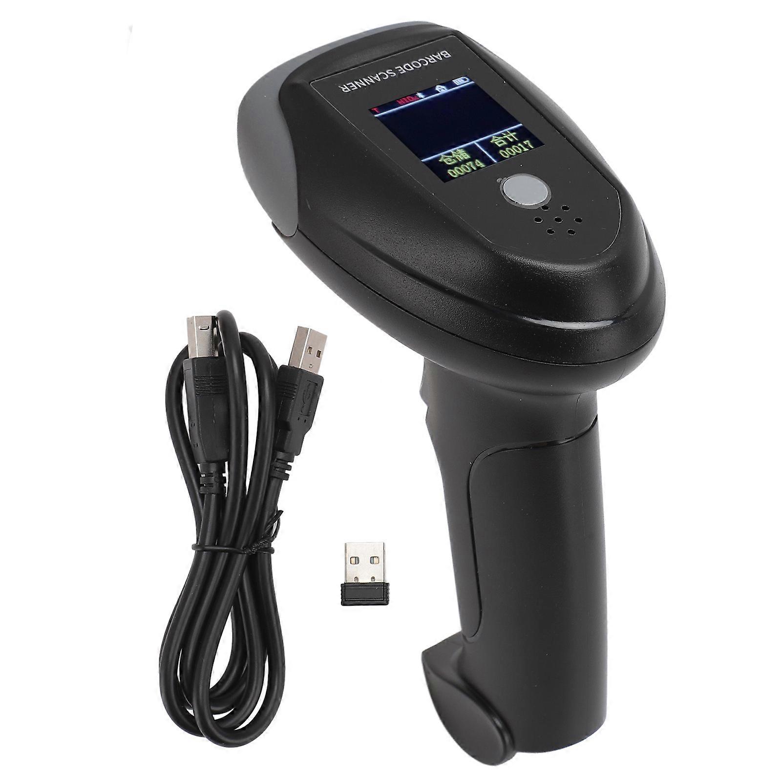 Barcode Scanner Wired USB Wireless 2.4G Bluetooth Handheld 1D 2D QR Barcode Scanner for Store Supermarket Warehouse