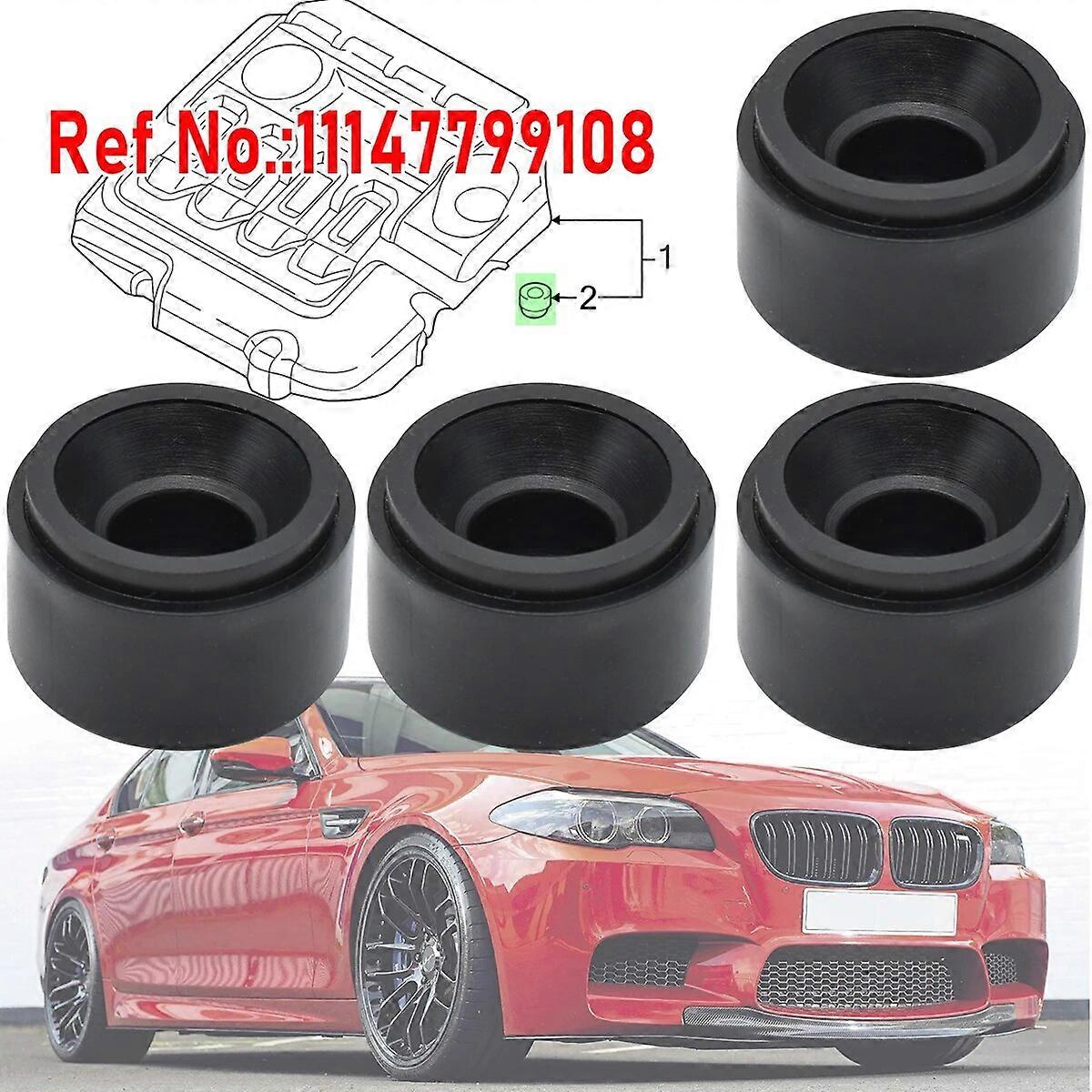 4X Engine Cover Rubber Mounting For BMW 2 3 4 5 6 7 Series X1 X3 X4 X5 X6 Mount Bush F10 E81 E87 F20 E90 F30 E60 G30 E83 F25 G05 FN9U3152