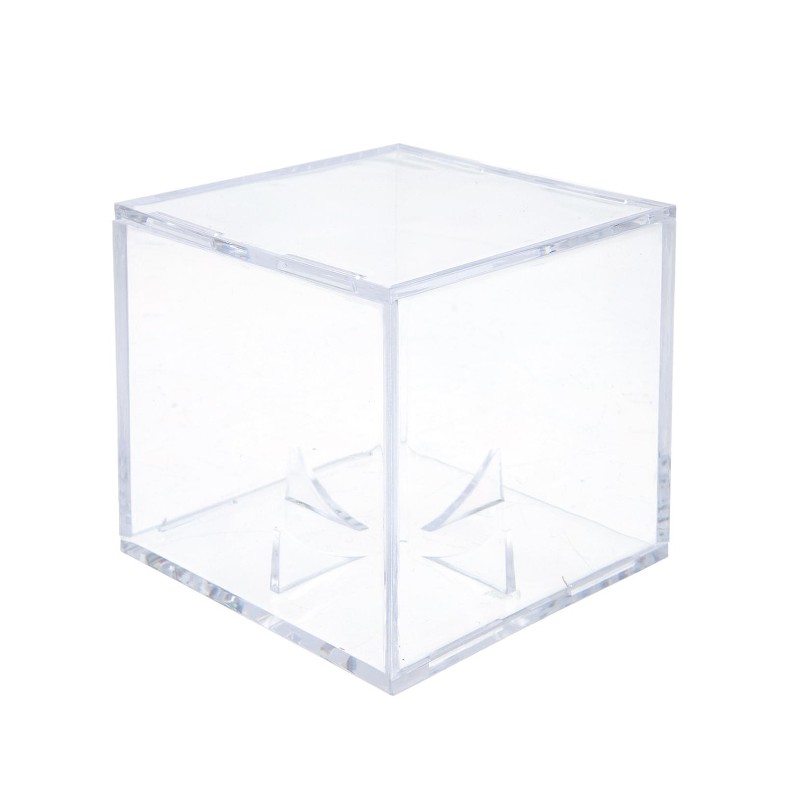 Decorative Baseball Box Household Baseball Holder Transparent Baseball Case Baseball Accessory