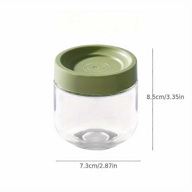 "Premium Quality" Airtight Glass Spice Jar With Lid - Leak-Proof Seasoning Container For Kitchen Storage & Organization